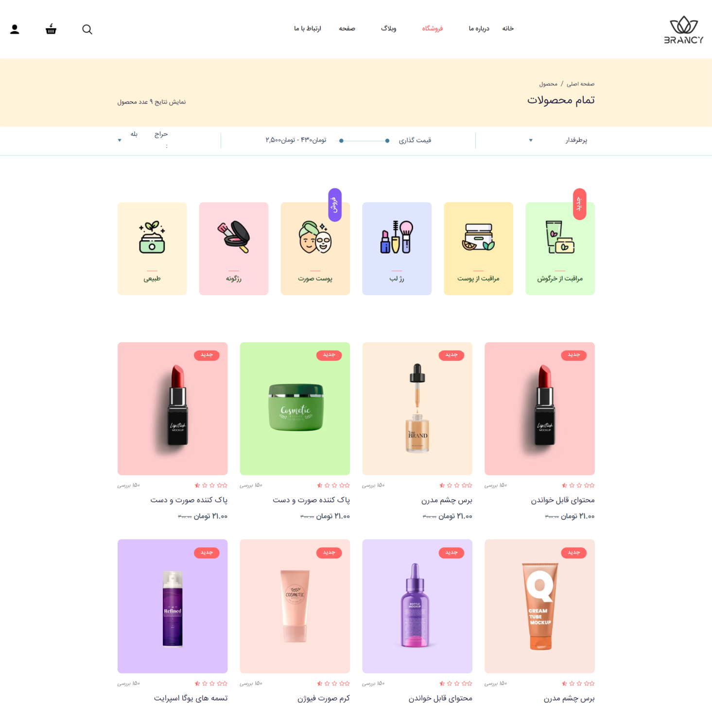 Brancy Care HTML template